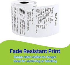 Thermal Paper Rolls [2 1/4″ X 50 Ft] X [10 Rolls] Bpa-Free Receipt Paper for POS