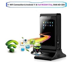 4G RAM 32 Storage Full View Dual Touch Screen Advertising Digital Signage
