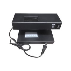 110V Counterfeit Bill Detector Cash Currency Banknotes Checker For USD EURO G6I7