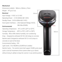 US Honeywell 1900GHD-2USB Xenon Handheld 2D Imager Barcode Scanner W/USB Cable