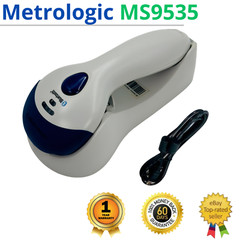 Metrologic MS9535 Voyager Barcode Scanner w/Dock & USB Cable – 1 YEAR WARRANTY⚡️