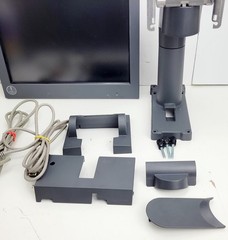 TOSHIBA 4820-51G Touch Display 15″ Monitor W/Moveable Arm Mounting Bracket Testd