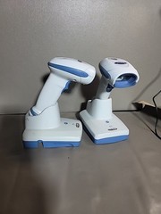 LOT OF 2 Motorola Symbol Wireless Scanner DS6878- w/ Cradle -no Cord Untested
