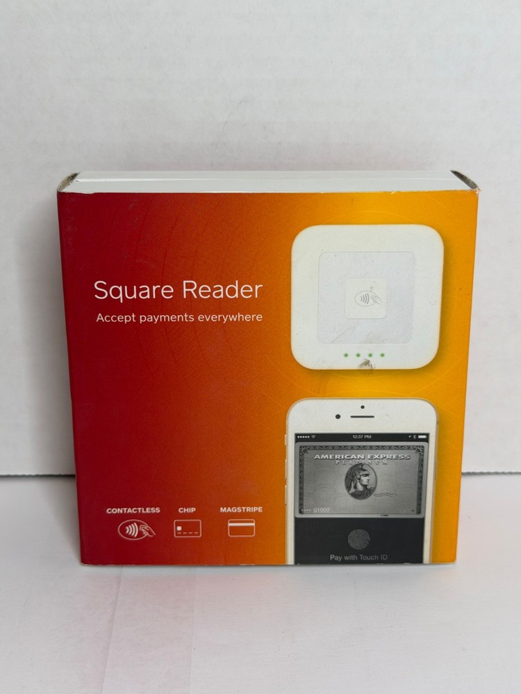 Square Reader Contactless + Chip Cards – White B7