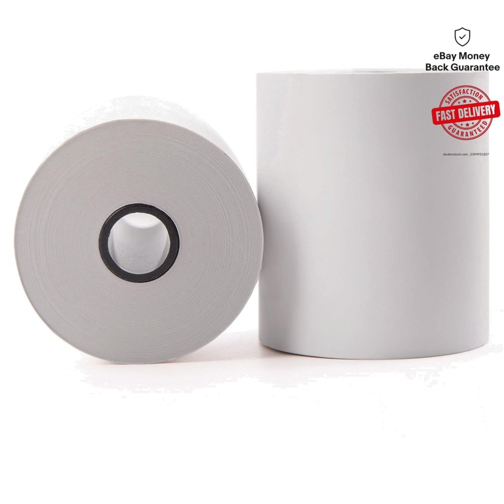 Durable 3 1/8” x 230’ Thermal Paper – 30 Rolls, Biodegradable & Glossy Finish