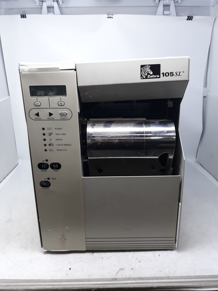 Zebra 105SL Thermal Transfer Label Printer – Used – Good Condition