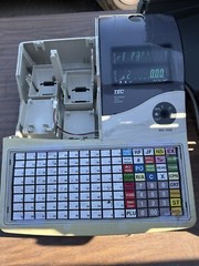 TEC MA-1535 Flat Keyboard Model Selling As Is For PARTS! Works. As Pictured.
