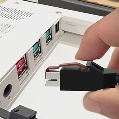 Powered USB to Hosiden DIN 3 Pin USB B DC 5525 Splitter Printer Cable EPOS POS