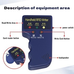 Handheld Copier RFID Reader Rewriter Smart ID Card Duplicator 125KHz Intellig…