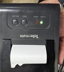 Bixolon STP-103III POS Thermal Receipt Printer Tellermate Serial USB w/ Adapter