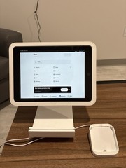 Square Stand POS Terminal Base & Dock Kit (Model S089) – White Countertop Mount