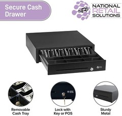 NRS Plus Credit Card POS Cash Register for Small Businesses with processing