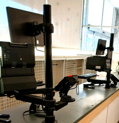 Pole Mounted POS System – Engage One by HP w/ Printer, Scanner, Register & CC