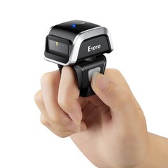 Eyoyo Wireless 2D Finger Ring Barcode Scanner Screen Scanning PDF417 for iPad PC