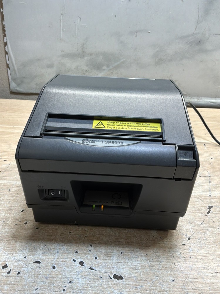 Star TSP800II POS Thermal Wide Receipt Label Printer USB PRINTER ONLY/JUA3728