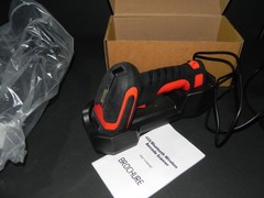 2D Industrial Barcode Scanner with Stand 433 Wireless 1968 Feet Transmission …