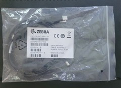 NEW OEM Zebra CBL-DC-388A1-01 Power Cable Assembly 12VDC 4.16A Rev B 1.8m / 6ft