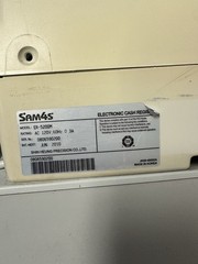 SAM4S ER-5200M Electronic Electric Cash Register, Wired, Adjustable Display