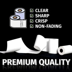 3 1/8″ ( 80mm ) x 90 feet Thermal Paper Roll Receipt paper Bpa Free ( 25 Rolls )