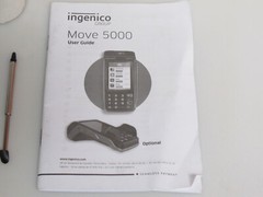 Ingenico Move 5000 complete accessory bundle: cover charger battery stylus +more