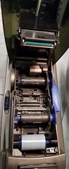 Datacard CP60 Plus ID Card Printer AS-Is For Parts Machine NON WORKING NO AC ADA