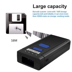 Portable Bluetooth Barcode Scanner 1d Mini Wireless Handheld Cmos Barcode Scanne