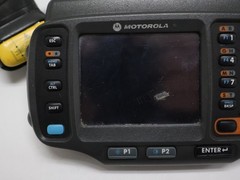 Motorola WT41N0 Terminal, Symbol CRD4000-1000UR Cradle, RS419 Ring (READ!!)
