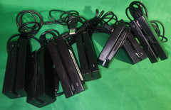 Lot of 7* Magtek USB Swipe Card Reader 21073062, 21040140 Tested for Power