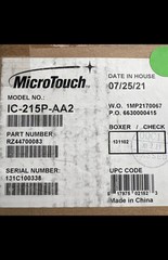 MicroTouch 21.5″ LCD All-In-One System Point Of Sale Computer IC-215P-AA2 POS