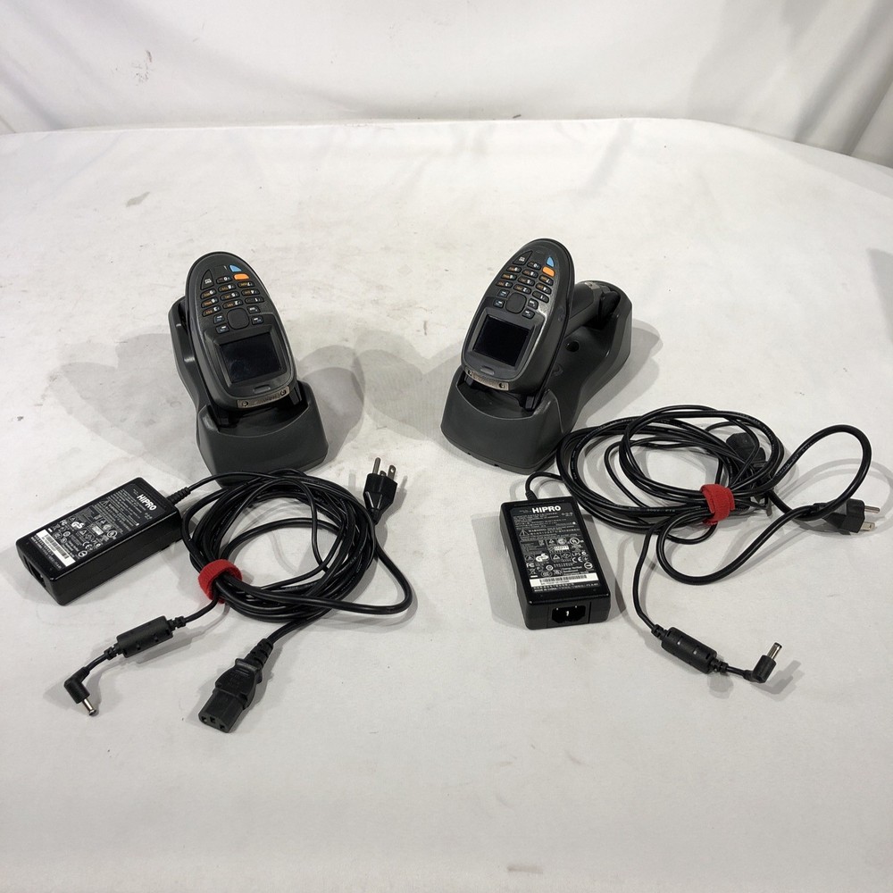 Motorola Symbol Barcode Scanner MT2090-HD0D62170WR W/ Cradle 1D 2D Scan. Lot-2!