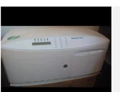 Datacard 150i Card Embosser rear indenter NO KEY TO LOCK still open works good