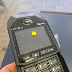 INGENICO LANE 3000 Credit Card Terminal Reader MRN30310702A