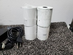 Epson TM-T20III Thermal Serial Receipt Printer With Power Adapter w Thermo Rolls