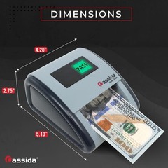 Cassida InstaCheck Small Footprint, Easy to Read Automatic 11-3/4″ x 9-1/2″