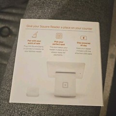 Dock for Square Reader Contactless Credit Card Reader “DOCK ONLY” New Open Box
