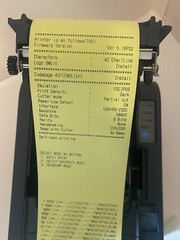VERIFONE P040-02-030 Rev.B00 THERMAL POS RECEIPT PRINTER Verifone RP-330 *READ*