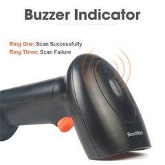 Automatic Wired Laser 1D Barcode Scanner Gun Handheld Bar Code Reader
