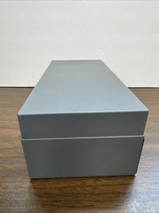 VINTAGE Metal Cash Box Steelmaster Removable Tray 10”x3”x4.5” USA No Key