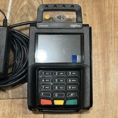 Ingenico Lane 5000 Credit Card Reader Point of Sale System. Slightly Used