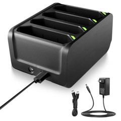 5/10PCS BT-000318 4-Port Battery Charger For Symbol Zebra TC77 TC70x TC75x TC55
