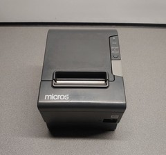Epson TM-T88V M244A PoS Receipt Printer w/ Micros IDN Interface Card, Power Supp
