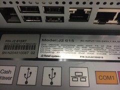 Lot (4)J2 615 POS System w/ Intel Atom 1.6GHz