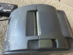 Epson M188B POS Receipt Printer W/ Adapter. TM-U220B . For Parts, Blinks Red