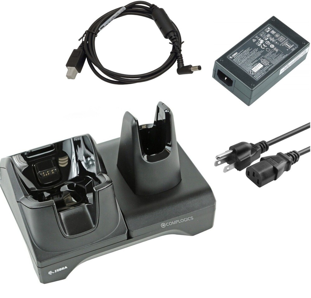 Zebra TC8300 TC8000 Charging Dock Cradle Station CRD-TC8X-2SUCHG-01 TC8X00