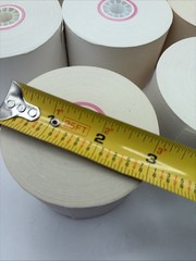 Lot of 8 Vintage Adding Machine Paper Rolls 2.25″ Wide Calculator Register Tape