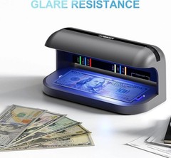 Counterfeit Bill Detector with UV LED Light, Advanced UV Counterfeit Money De…