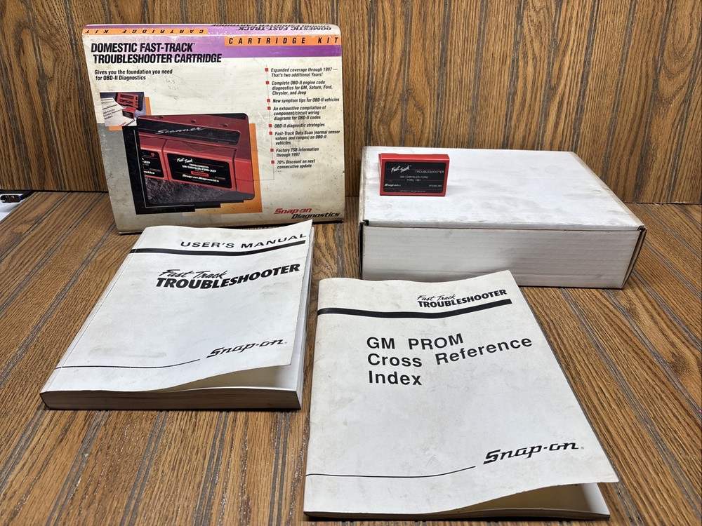 Snap On MT2500-2991 FAST TRACK TROUBLESHOOTER ASIAN – GMC Chrysler Ford To 1991