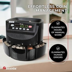 C200 Coin Sorter Machine – LED Display for Easy Reporting