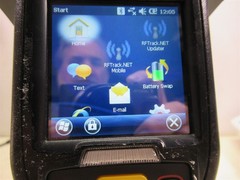 Symbol MC3190 Computer CRD3000-1000R RFID Reader Barcode Scanner with Charger