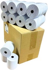 3″ x 150′ 1ply Bond Receipt Paper Rolls for Kitchen Impact Printers Star SP70…